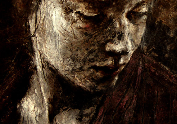 ● 2006, 70x50cm Oils and tar on Steel