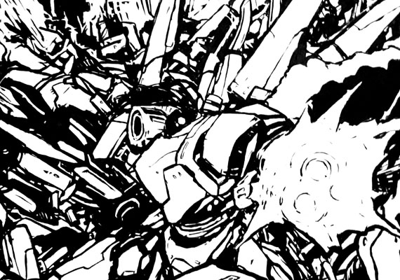 2011, 180x120cm Acrylics on Wood